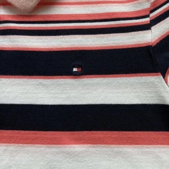 Tommy Hilfiger Multi-Stripe Polo - Women M - Picture 9 of 12